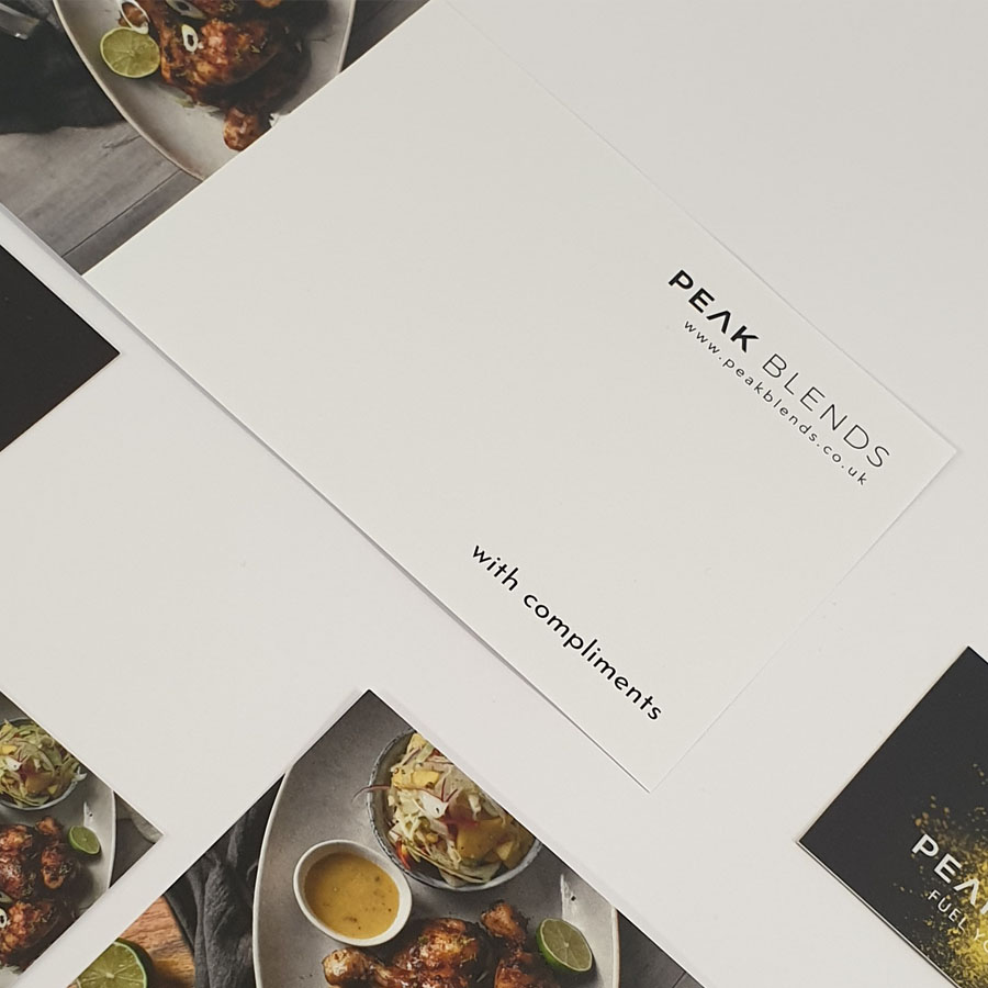 Fast turnaround printed compliment slips for your Bolton business